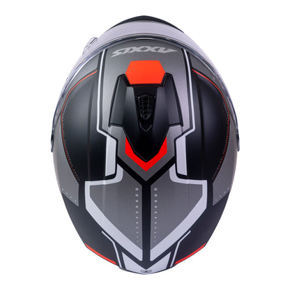 Casco de Moto Axxis Draken S Sonar B15 Rojo