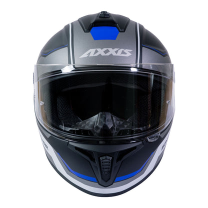 Casco de Moto Axxis Draken S Sonar B17 Azul
