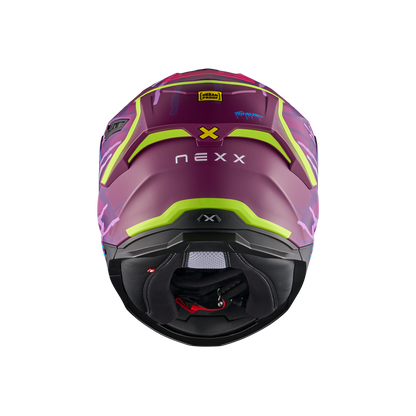 Casco Nexx Y.100R URBANGRAM AUBERGINE