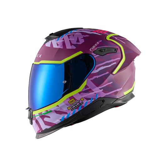 Casco Nexx Y.100R URBANGRAM AUBERGINE