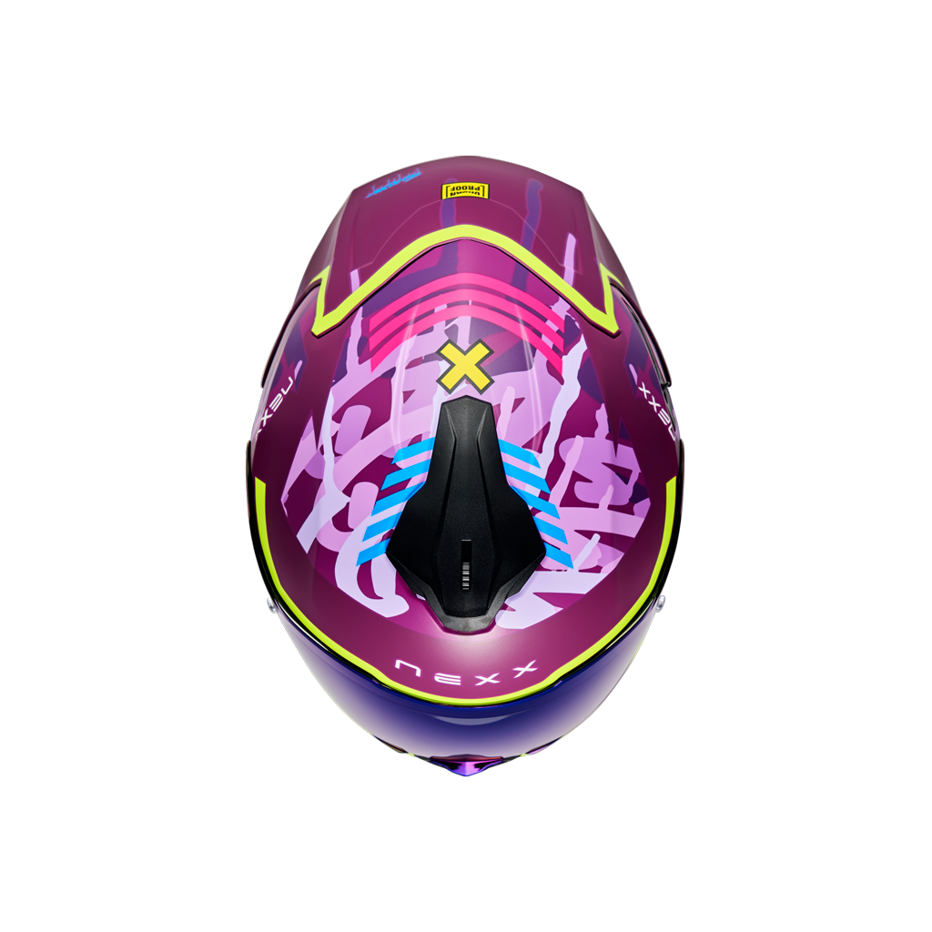Casco Nexx Y.100R URBANGRAM AUBERGINE