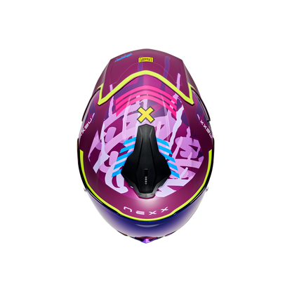 Casco Nexx Y.100R URBANGRAM AUBERGINE