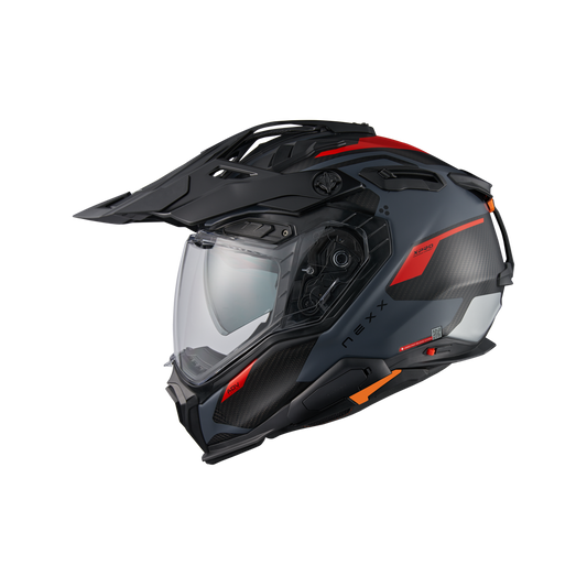 Casco NEXX X.WED3 KEYO GREY RED