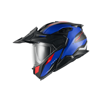 Casco Nexx X.LIFECOUNTRY TERRA BLUE.RED