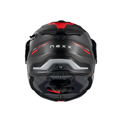 Casco Nexx Casco X.LIFECOUNTRY TERRA GREY.RED