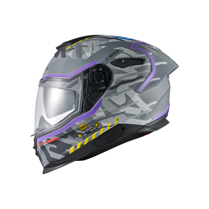 Casco Nexx Y.100R URBANGRAM NARDO GREY