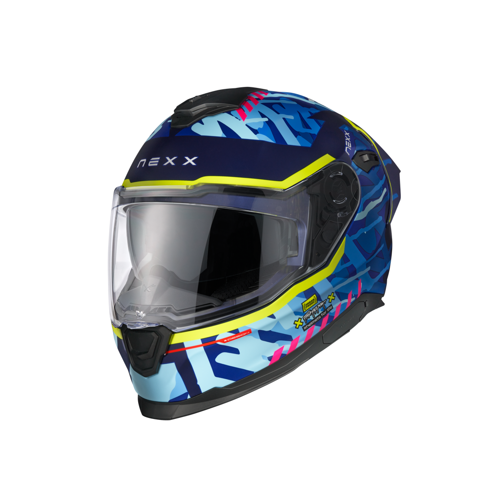 Casco Nexx Y.100R URBANGRAM INDIGO BLUE