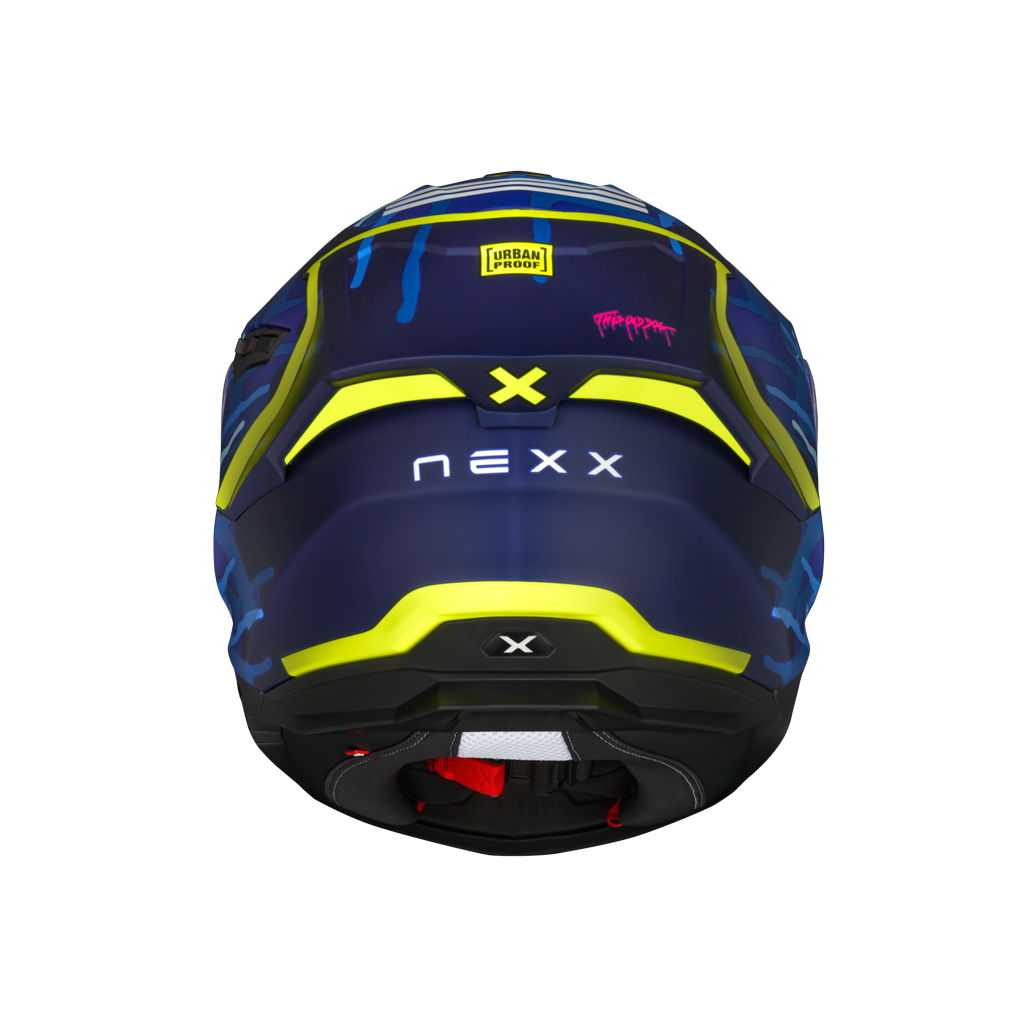 Casco Nexx Y.100R URBANGRAM INDIGO BLUE