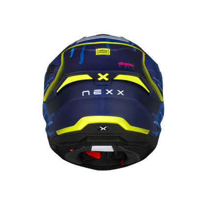 Casco Nexx Y.100R URBANGRAM INDIGO BLUE