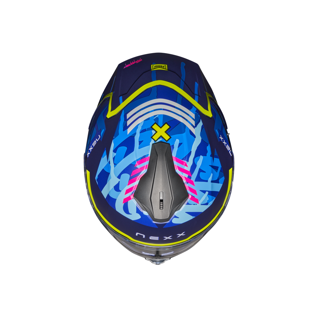 Casco Nexx Y.100R URBANGRAM INDIGO BLUE