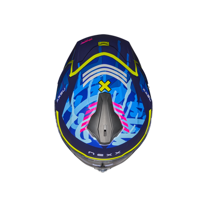 Casco Nexx Y.100R URBANGRAM INDIGO BLUE