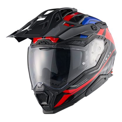 Casco NEXX X.WED3 GOBI RED BLUE