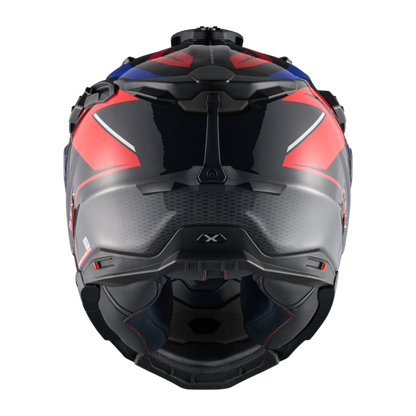 Casco NEXX X.WED3 GOBI RED BLUE