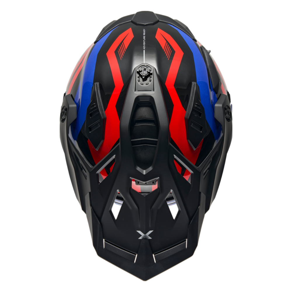 Casco NEXX X.WED3 GOBI RED BLUE