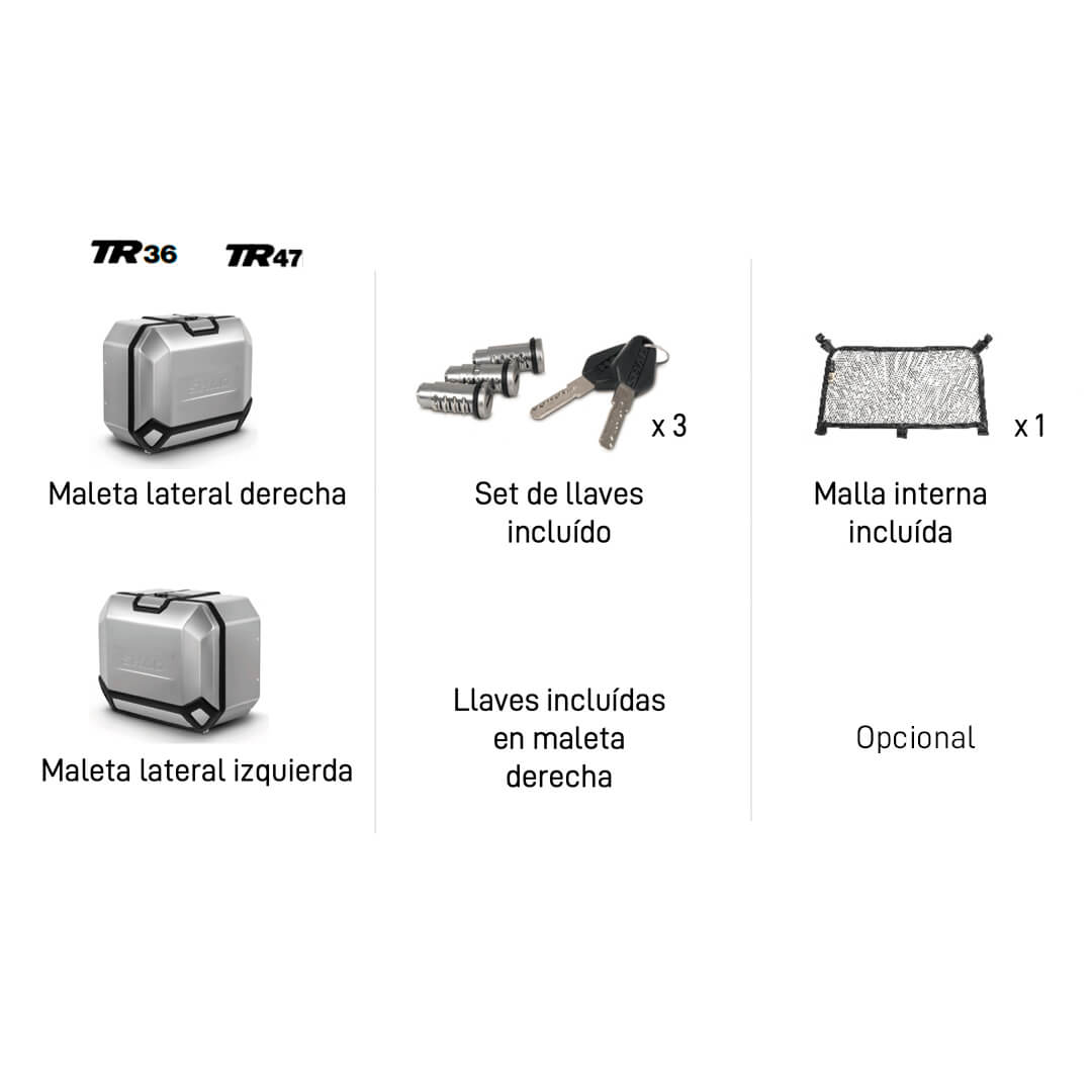 maletas shad chile