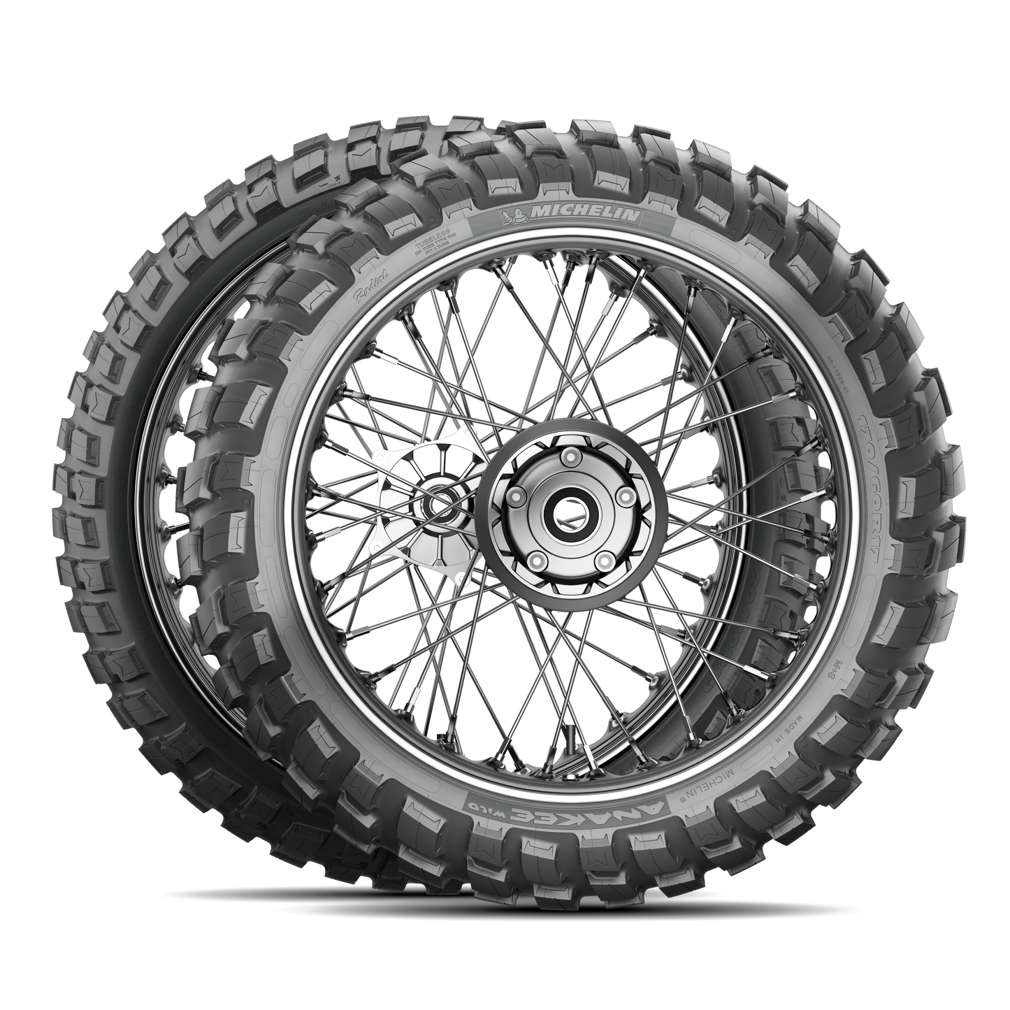 Neumático para Moto Michelin 120/70R19 60R ANAKEE WILD F TLTT